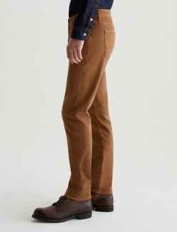 Tellis 7 Years Sulfur Roasted Acorn Modern Slim AG Cloud Soft Denim™ MENS BOTTOMS Photo 6