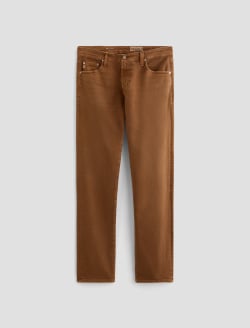 Tellis 7 Years Sulfur Roasted Acorn Modern Slim AG Cloud Soft Denim™ MENS BOTTOMS Photo 1