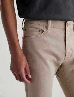 Tellis Jean 7 Years Sulfur Stone Barrack Modern Slim AG Cloud Soft Denim™ MENS BOTTOMS Photo 4