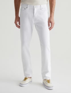 Tellis White Modern Slim AG Cloud Soft Denim™ MENS BOTTOMS Photo 2