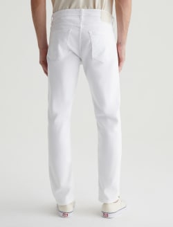 Tellis White Modern Slim AG Cloud Soft Denim™ MENS BOTTOMS Photo 6