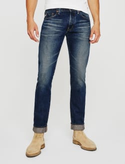 Tellis Selvage 9 Years Sakai AG-ed™ Modern Slim Denim MENS BOTTOMS Photo 2