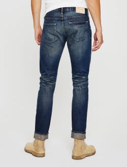 Tellis Selvage 9 Years Sakai AG-ed™ Modern Slim Denim MENS BOTTOMS Photo 8