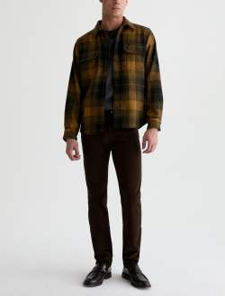 Tellis Corduroy Pant Dirty Olive Modern Slim MENS BOTTOMS Photo 2