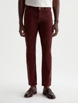 Tellis Corduroy Pant Sulfur Jazz Berry Modern Slim MENS BOTTOMS Photo 3