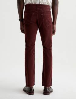 Tellis Corduroy Pant Sulfur Jazz Berry Modern Slim MENS BOTTOMS Photo 8
