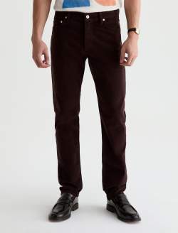 Tellis Corduroy Pant Wood Brown Modern Slim MENS BOTTOMS Photo 3