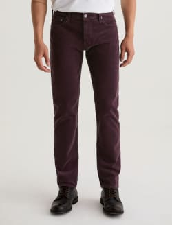 Tellis Corduroy Mulberry Modern Slim MENS BOTTOMS Photo 3