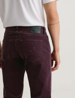 Tellis Corduroy Mulberry Modern Slim MENS BOTTOMS Photo 7