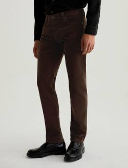 Tellis Corduroy Raw Umber Modern Slim MENS BOTTOMS Photo 6
