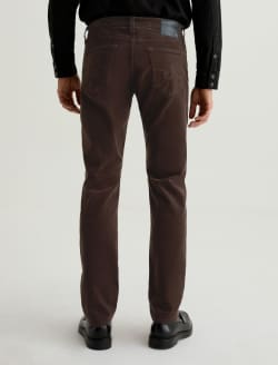 Tellis Corduroy Raw Umber Modern Slim MENS BOTTOMS Photo 8