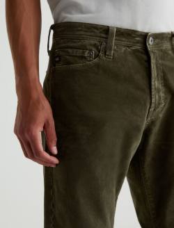 Tellis Corduroy Sulfur Dried Cedar Corduroy Modern Slim MENS BOTTOMS Photo 3