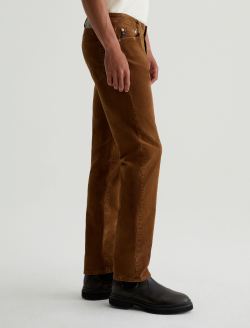 Tellis Corduroy Sulfur Roasted Acorn Corduroy Modern Slim MENS BOTTOMS Photo 4