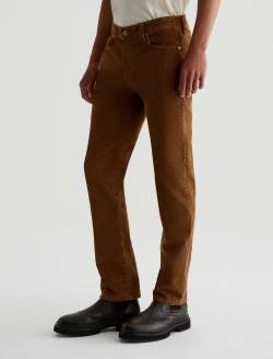 Tellis Corduroy Sulfur Roasted Acorn Corduroy Modern Slim MENS BOTTOMS Photo 5