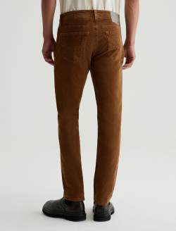 Tellis Corduroy Sulfur Roasted Acorn Corduroy Modern Slim MENS BOTTOMS Photo 7