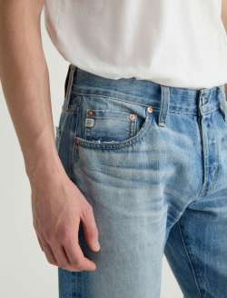 Tellis Selvage 16 Years Calafia AG-ed™ Modern Slim Denim MENS BOTTOMS Photo 4