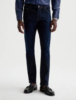 Tellis Jean Blue Noise Modern Slim MENS BOTTOMS Photo 3