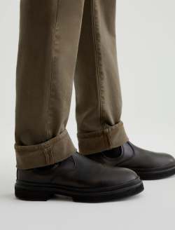 Tellis Selvage Sulfur Dried Cedar Modern Slim MENS BOTTOMS Photo 5