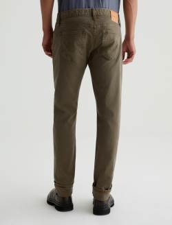 Tellis Selvage Sulfur Dried Cedar Modern Slim MENS BOTTOMS Photo 7