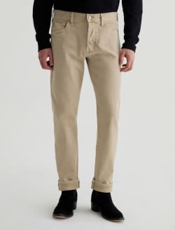 Tellis Selvage Jean Sulfur Dry Dust Modern Slim MENS BOTTOMS Photo 3