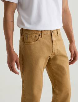 Tellis Selvage Sulfur Golden Hickory Modern Slim MENS BOTTOMS Photo 4