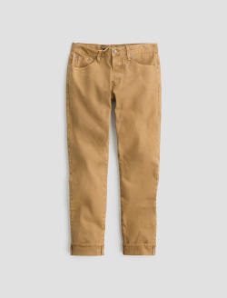 Tellis Selvage Sulfur Golden Hickory Modern Slim MENS BOTTOMS Photo 1