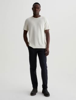 Tellis Selvage Sulfur Pure Black Modern Slim MENS BOTTOMS Photo 2