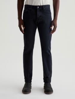 Tellis Selvage Sulfur Pure Black Modern Slim MENS BOTTOMS Photo 3