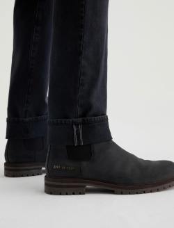 Tellis Selvage Sulfur Pure Black Modern Slim MENS BOTTOMS Photo 6