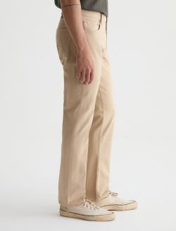 Tellis SUD Pant Dune Khaki Sueded Sateen Modern Slim MENS BOTTOMS Photo 5