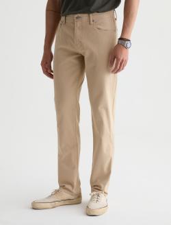 Tellis SUD Pant Dune Khaki Sueded Sateen Modern Slim MENS BOTTOMS Photo 6