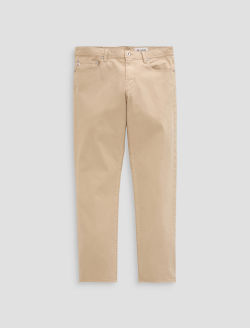 Tellis SUD Pant Dune Khaki Sueded Sateen Modern Slim MENS BOTTOMS Photo 1