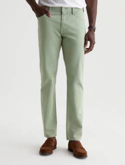Tellis SUD Pant Faded Moss Sueded Sateen Modern Slim MENS BOTTOMS Photo 3