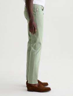 Tellis SUD Pant Faded Moss Sueded Sateen Modern Slim MENS BOTTOMS Photo 5
