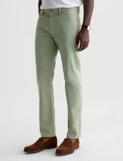 Tellis SUD Pant Faded Moss Sueded Sateen Modern Slim MENS BOTTOMS Photo 6
