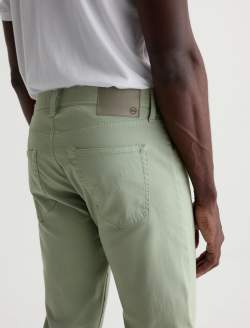 Tellis SUD Pant Faded Moss Sueded Sateen Modern Slim MENS BOTTOMS Photo 7