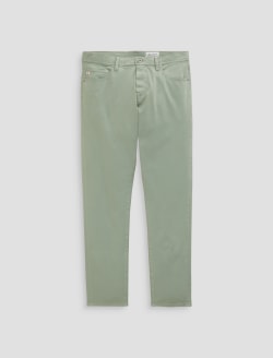 Tellis SUD Pant Faded Moss Sueded Sateen Modern Slim MENS BOTTOMS Photo 1