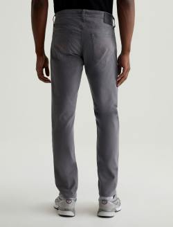 Tellis SUD Folkestone Grey Sueded Modern Slim MENS BOTTOMS Photo 7