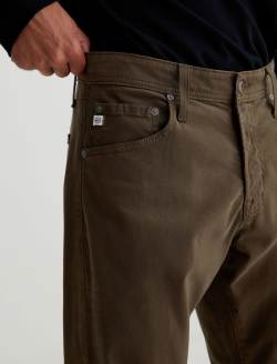 everett SUD Rich Espresso Sueded Modern Slim MENS BOTTOMS Photo 3