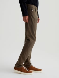 everett SUD Rich Espresso Sueded Modern Slim MENS BOTTOMS Photo 4