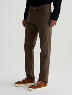 everett SUD Rich Espresso Sueded Modern Slim MENS BOTTOMS Photo 5