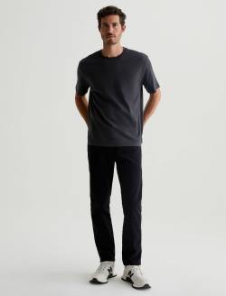 Tellis SUD Super Black Sueded Modern Slim MENS BOTTOMS Photo 2