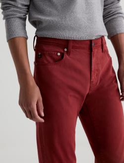 Tellis SUD Pant Sulfur Adobe Clay Sueded Sateen Modern Slim MENS BOTTOMS Photo 4