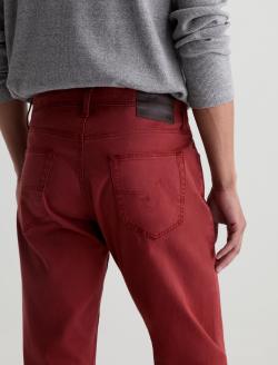 Tellis SUD Pant Sulfur Adobe Clay Sueded Sateen Modern Slim MENS BOTTOMS Photo 7