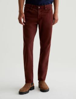 Tellis SUD Sulfur Amore Vino Sueded Modern Slim MENS BOTTOMS Photo 2