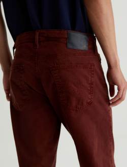 Tellis SUD Sulfur Amore Vino Sueded Modern Slim MENS BOTTOMS Photo 6