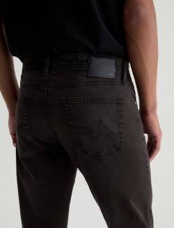 Tellis SUD Pant Sulfur Dark Ash Sueded Sateen Modern Slim MENS BOTTOMS Photo 7