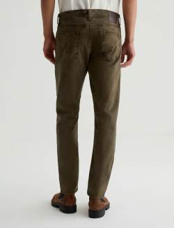 Tellis SUD Sulfur Dried Cedar Sueded Modern Slim MENS BOTTOMS Photo 7