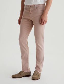 Tellis Sulfur Dune Rose Sueded Modern Slim MENS BOTTOMS Photo 6