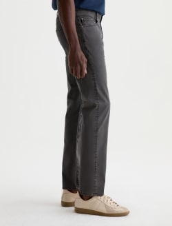 Tellis Pant Sulfur Evening Smoke Sueded Sateen Modern Slim MENS BOTTOMS Photo 5